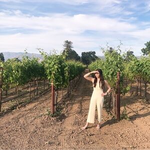 STAUD Butter Yellow Jumpsuit